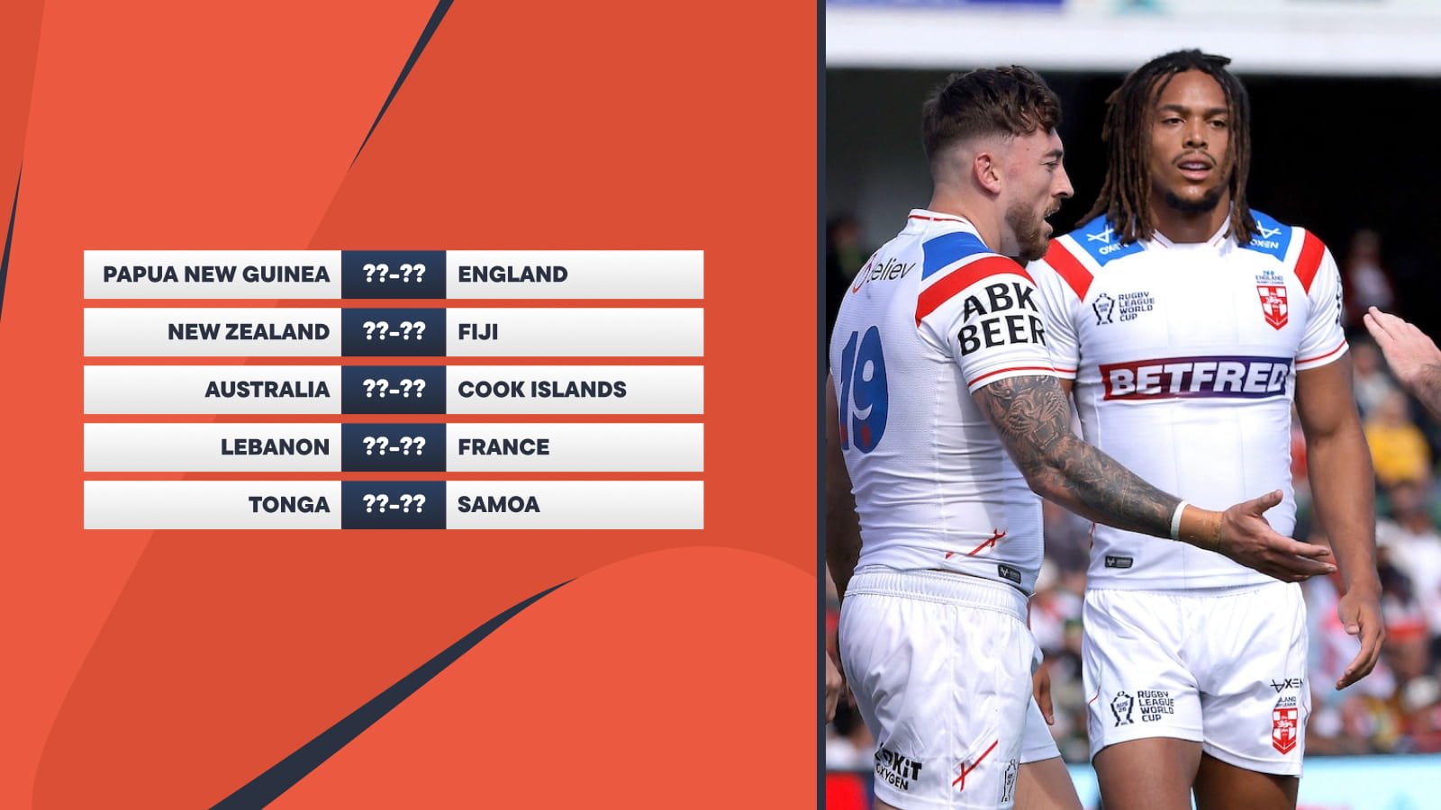 Rugby League World Cup predictions: England to pull off miracle?