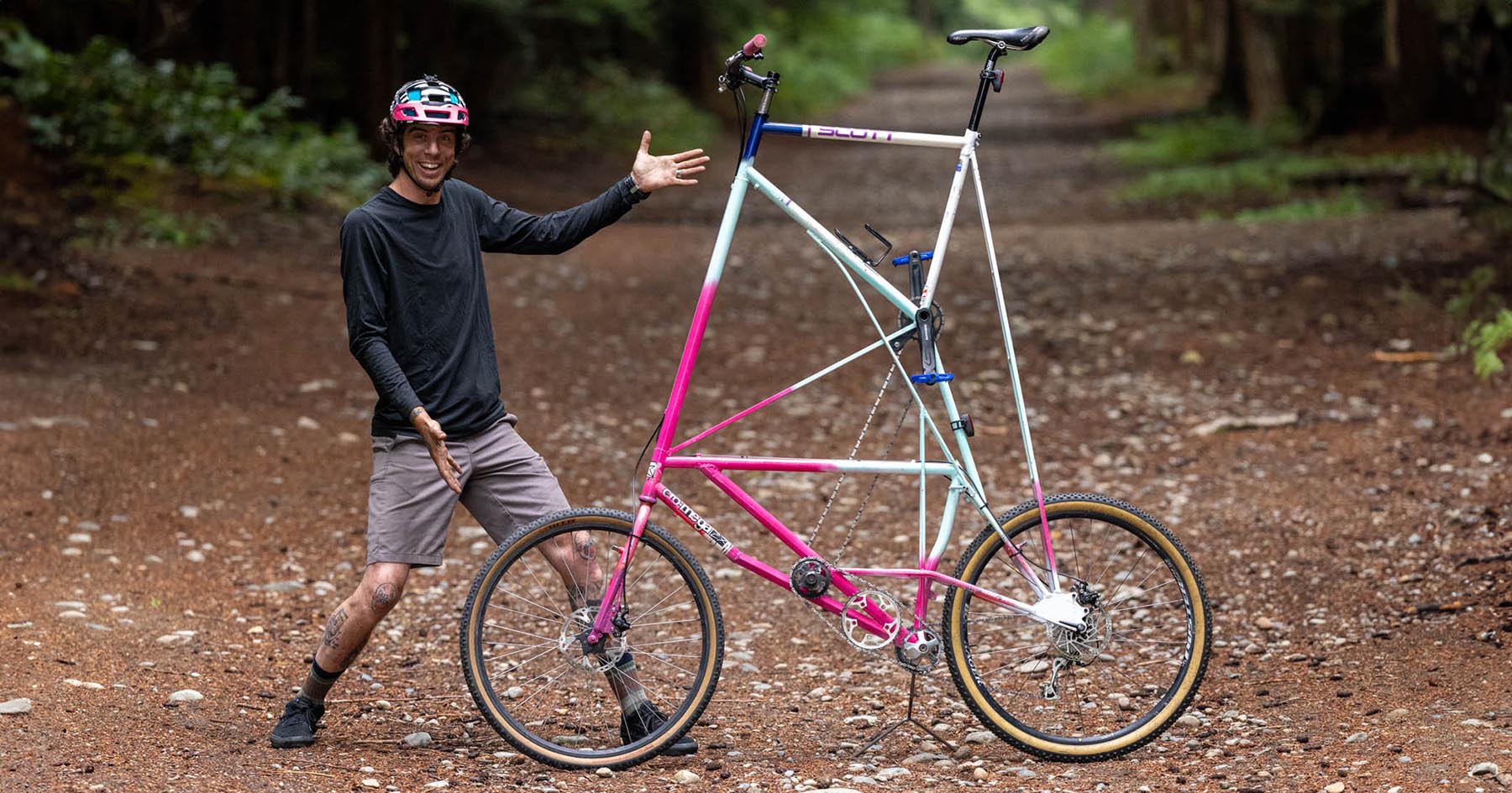 Reader’s Rig: George’s Self-Made Tallbike – BIKEPACKING.com