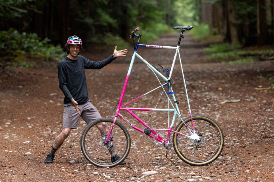 Self-made tallbike