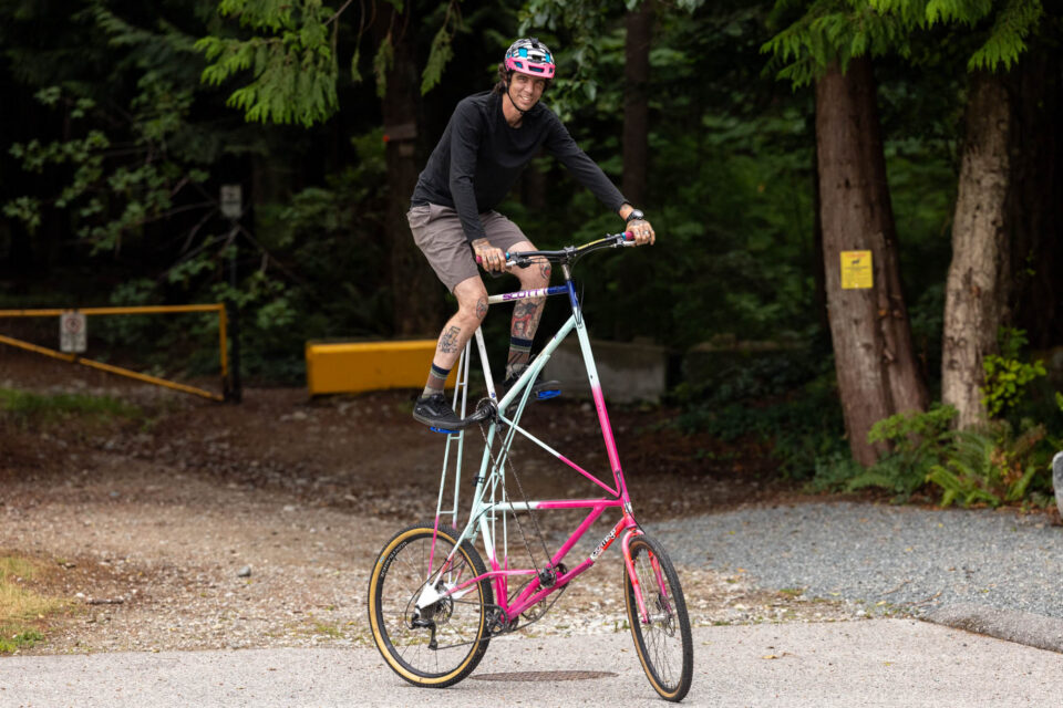 Self-made tallbike