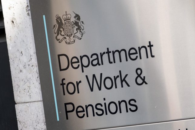 Department for Work and Pensions on 5th April 2026 in London, United Kingdom. The Department for Work and Pensions, DWP based at Caxton House is responsible for welfare, pensions and child maintenance policy. As the UK's biggest public service department it administers the State Pension and a range of working age, disability and ill health benefits. (photo by Mike Kemp/In Pictures via Getty Images)