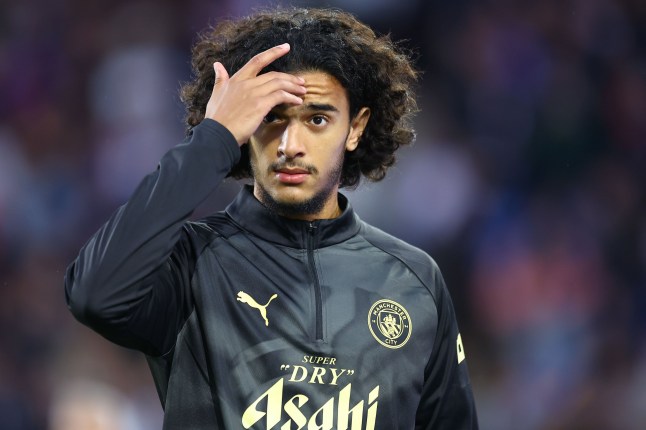 Ayyoub Bouaddi of Manchester City