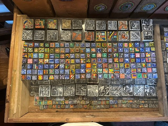 Chewing gum man art