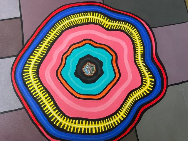 Chewing gum man art