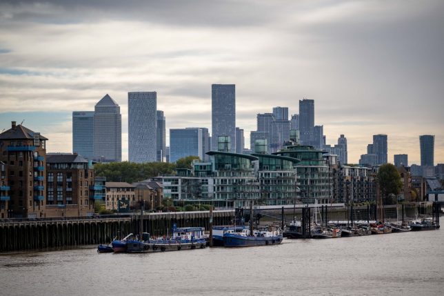 ( for The Ipaper ) Tower Hamlets London which has the highest proportion of over 50's claming benefits in the country.