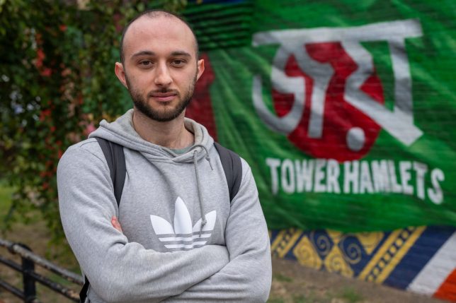 ( for The Ipaper ) Matthew Llling resident in Tower Hamlets. Tower Hamlets London which has the highest proportion of over 50's claming benefits in the country.