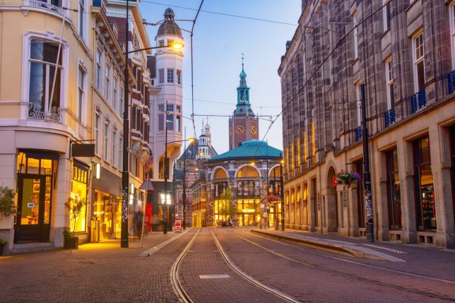 Gravenstraat shopping street has some examples of the city's Art Nouveau architecture (Photo: alxpin/istock/Getty)