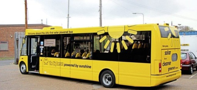 The Big Lemon bus.