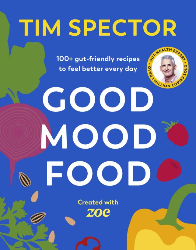 This is a handout photo of the cover of Good Mood Food by Tim Spector . See PA Feature FOOD Recipe Scones. WARNING: This picture must only be used to accompany PA Feature FOOD Recipe Scones. PA Photo. Photo credit should read: Extracted from Good Mood Food by Tim Spector (Jonathan Cape, 30)/Issy Croker/PA NOTE TO EDITORS: This picture must only be used to accompany PA Feature FOOD Recipe Scones