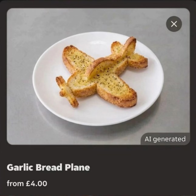 Just Eat apologises for hilarious AI-generated food pictures Article Details Task