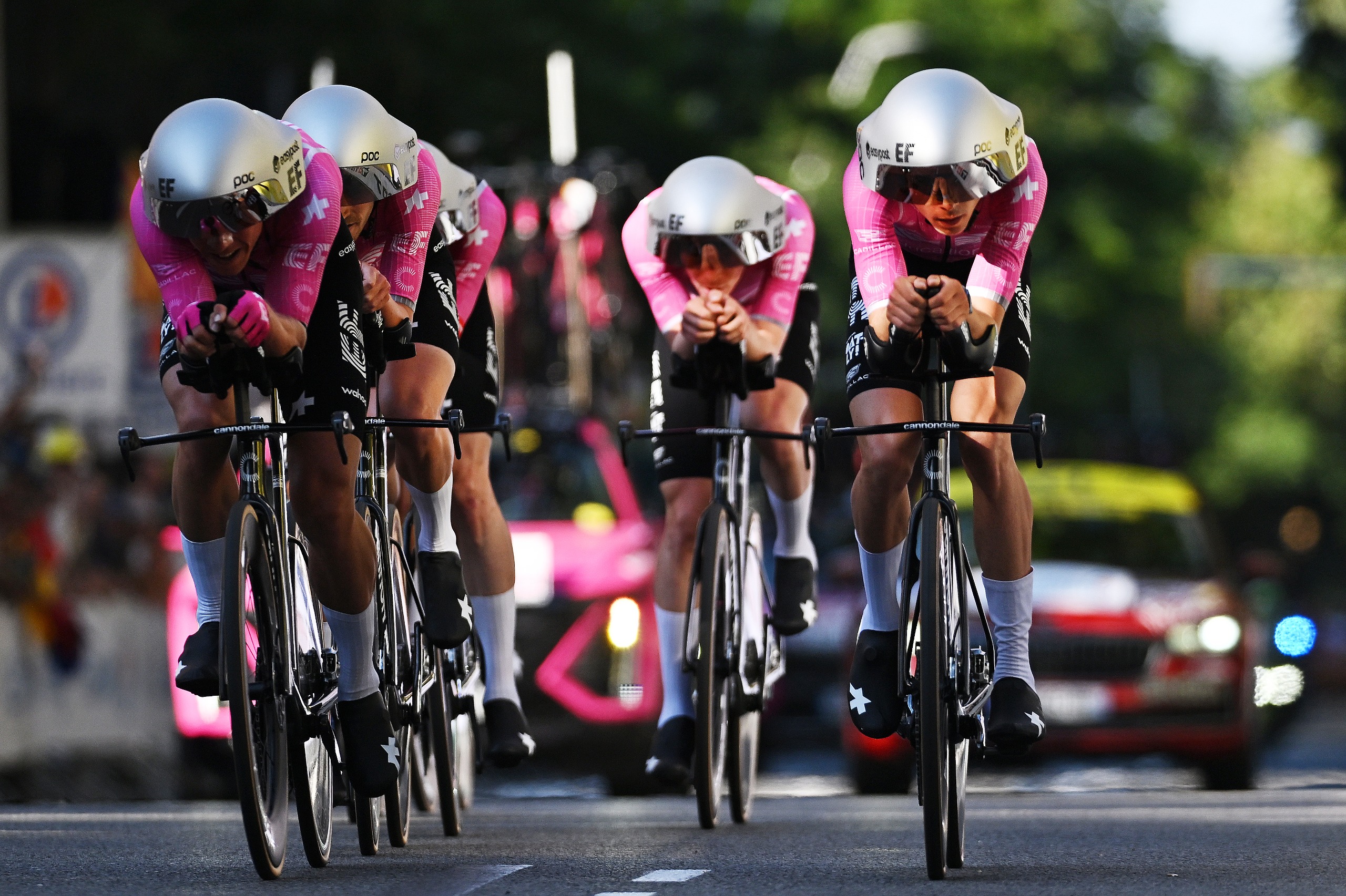 2026 Tour de France: EF Education-Easy Post during the team time trial