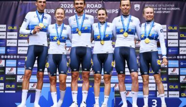 UEC European Championships: France storm to elite mixed relay TTT victory