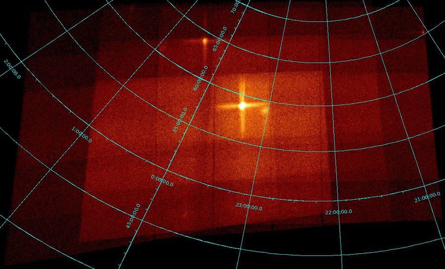 One of the two first images to be released from the soft x-ray imager (SXI) on the European-Chinese Smile mission. With SXI, Smile is becoming the first spacecraft to make detailed, long-running x-ray observations of Earth’s magnetic field.
