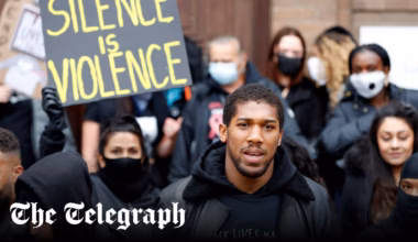 Anthony Joshua interview: I did not write Black Lives Matter speech