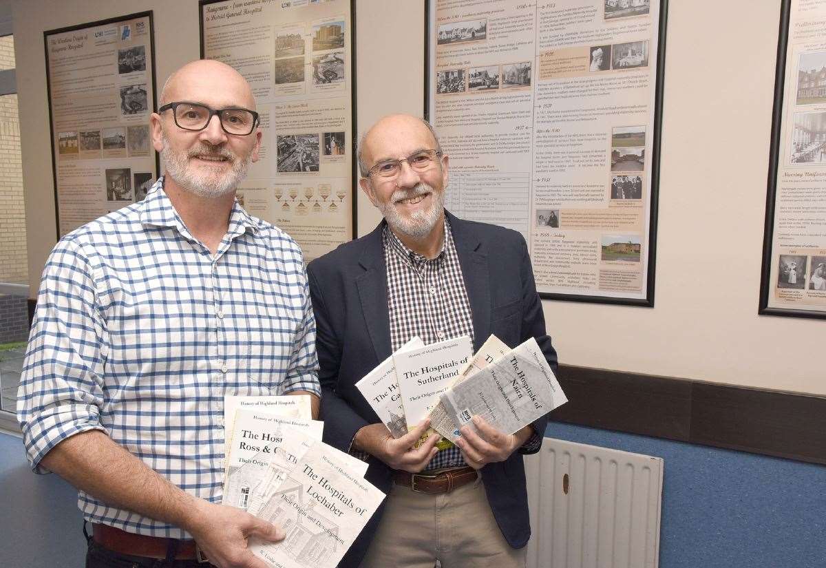 ‘This has been great fun over the past 18 years’: Father and son complete research into History of Highland Hospitals