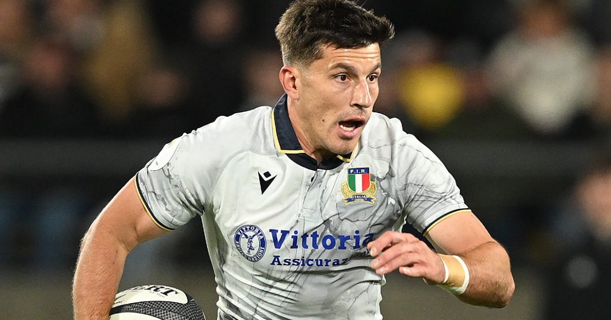 Nomadic Tommaso Allan has his sights set on playing in Australia next year