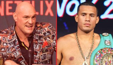 Tyson Fury sums up David Benavidez’s chances of having success at heavyweight