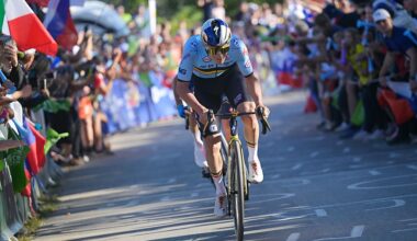 Remco Evenepoel (Belgium) during the 2026 UEC Road Cycling European Championships 2026 - Men's Elite Road Race in Sencur, Slovenia. (Photo by Ivan Benedetto - Pool/Getty