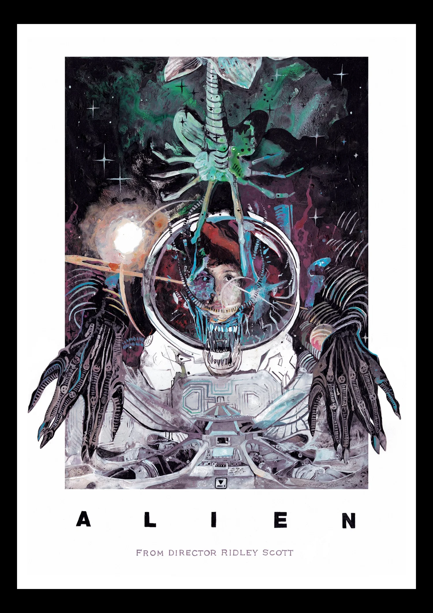 Alien poster by Dom Bittner