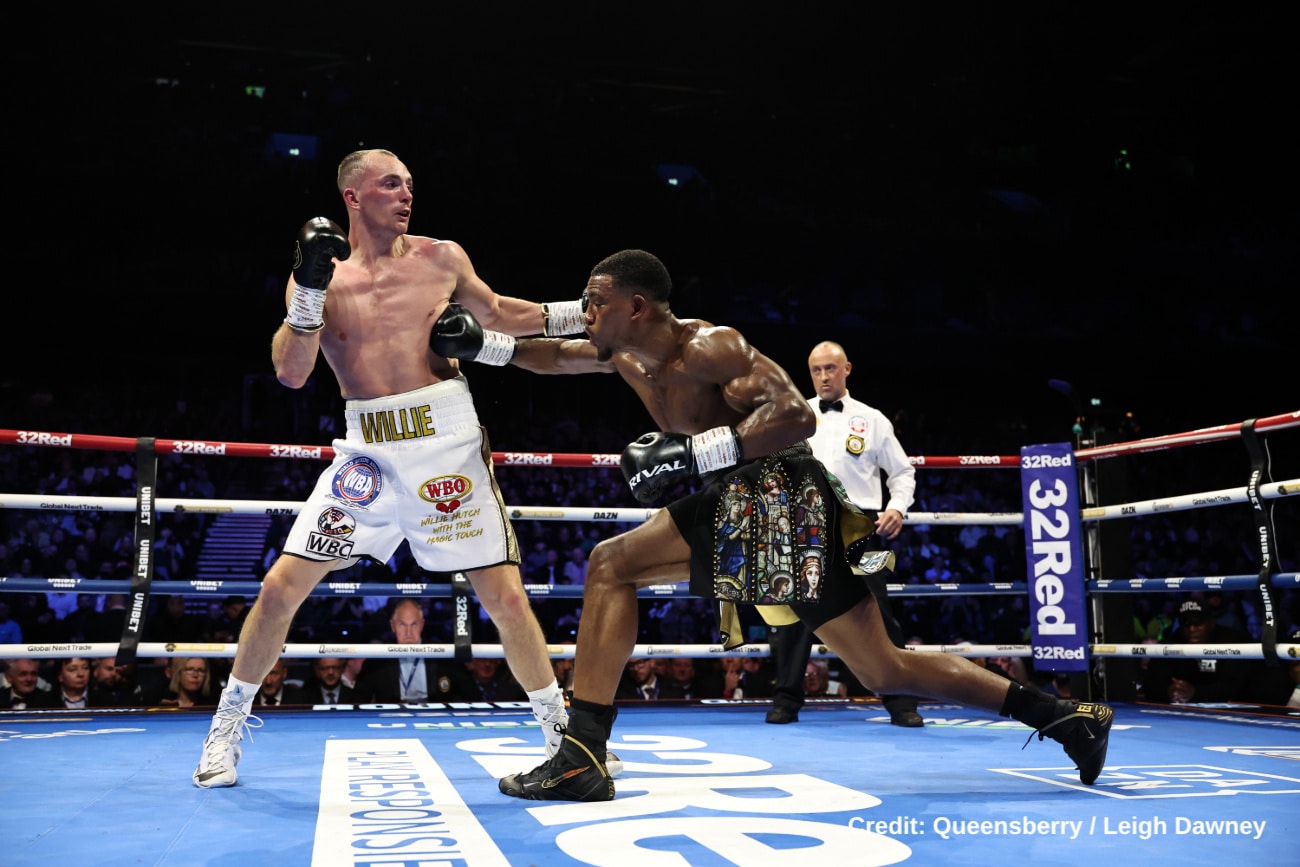 Image: Joshua Buatsi and Willy Hutchinson Fight for WBC Title
