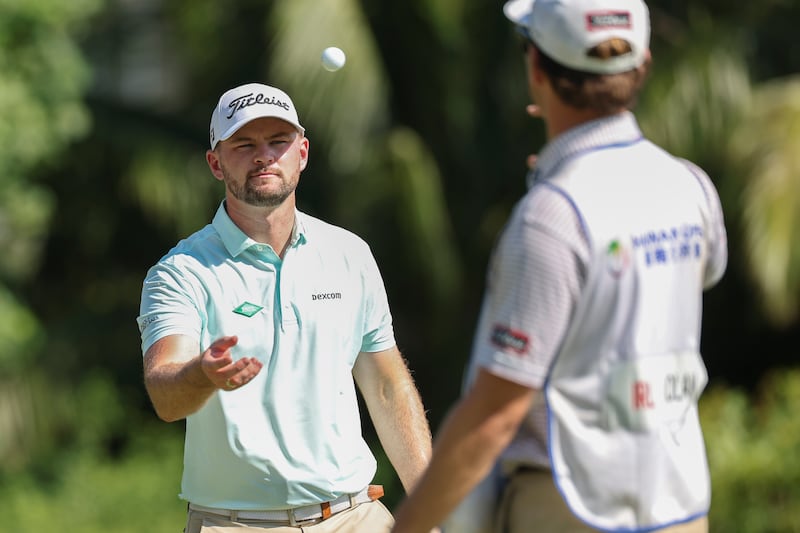Liam Nolan recorded a top-five finish in the Hainan Open in China to improve his hopes of securing a card for the main tour next year. Photograph: Zhe Ji/Getty Images