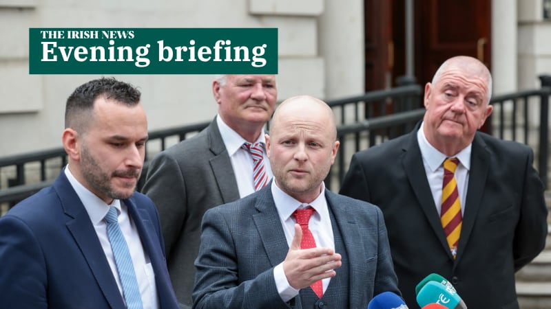 Evening briefing: Garvaghy Road solicitor rejects Jamie Bryson claims, PSNI chief warns of ‘bad actors’, and The Monday Club podcast