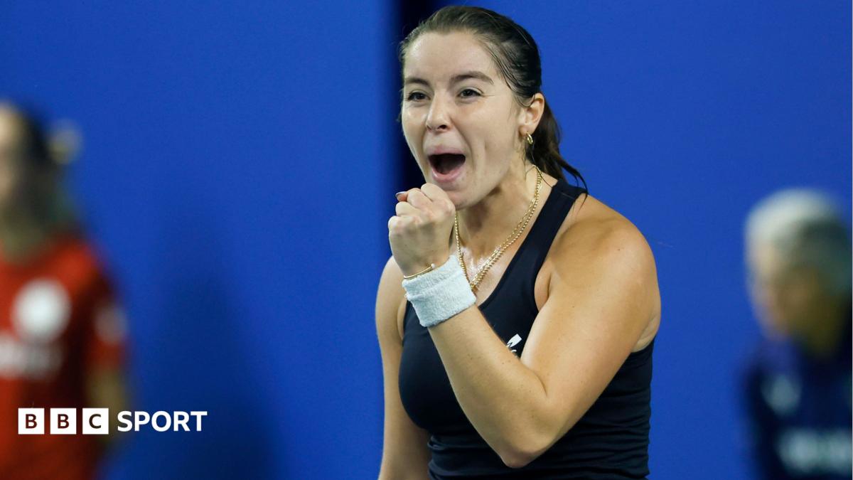 Jodie Burrage celebrates
