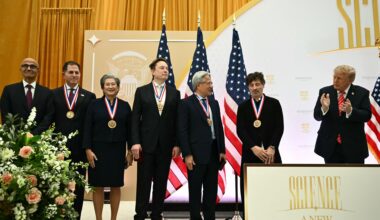 Trump gives top US science awards to Elon Musk and other tech executives | Donald Trump News
