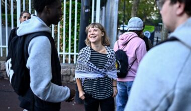 Activist Greta Thunberg joins French student protests | Protests News