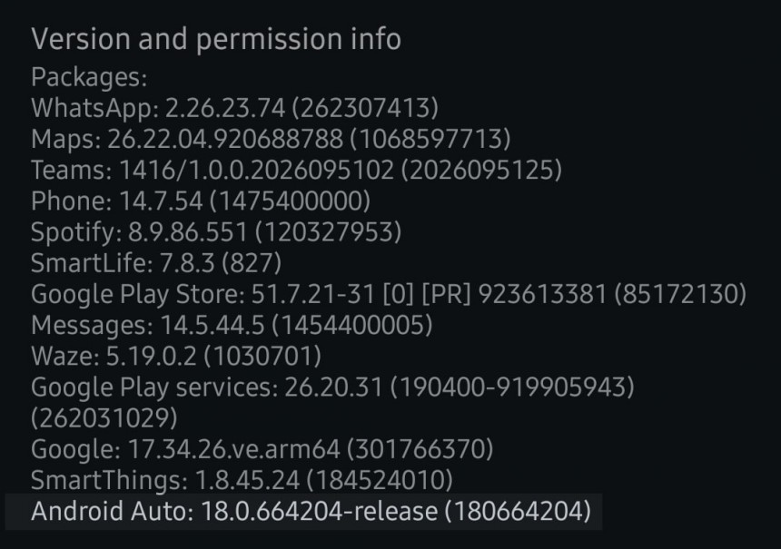 The new Android Auto version