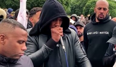 Anthony Joshua sets record straight on Black Lives Matter speech ahead of seismic Tyson Fury fight