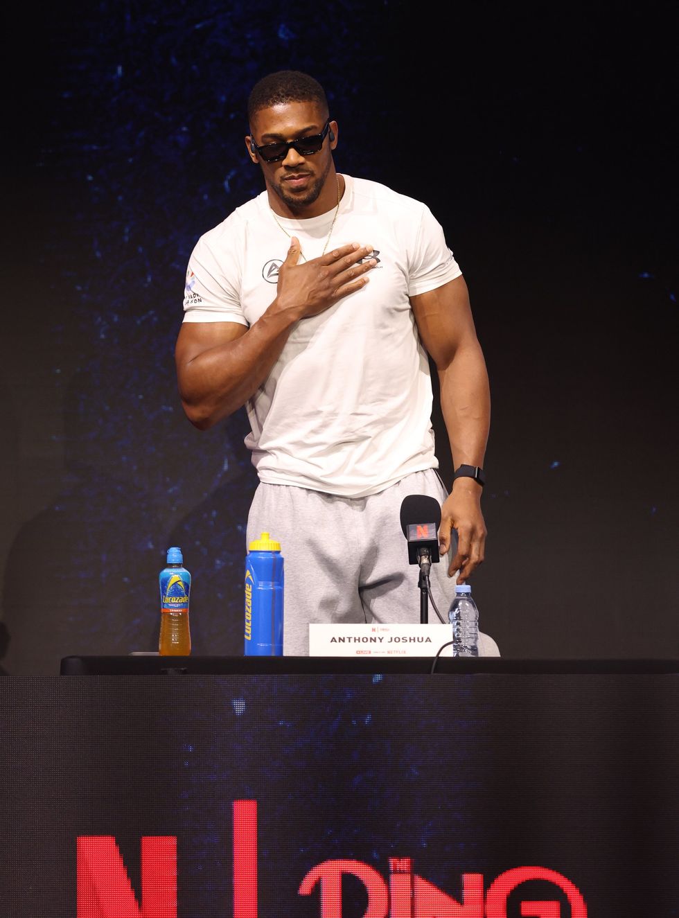Anthony Joshua thinks Saudi boxing powerbroker Turki Alalshikh wants him to lose to Tyson Fury