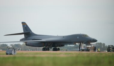US withdraws B-1 bomber aircraft from UK’s Fairford base amid Iran fears | Military News