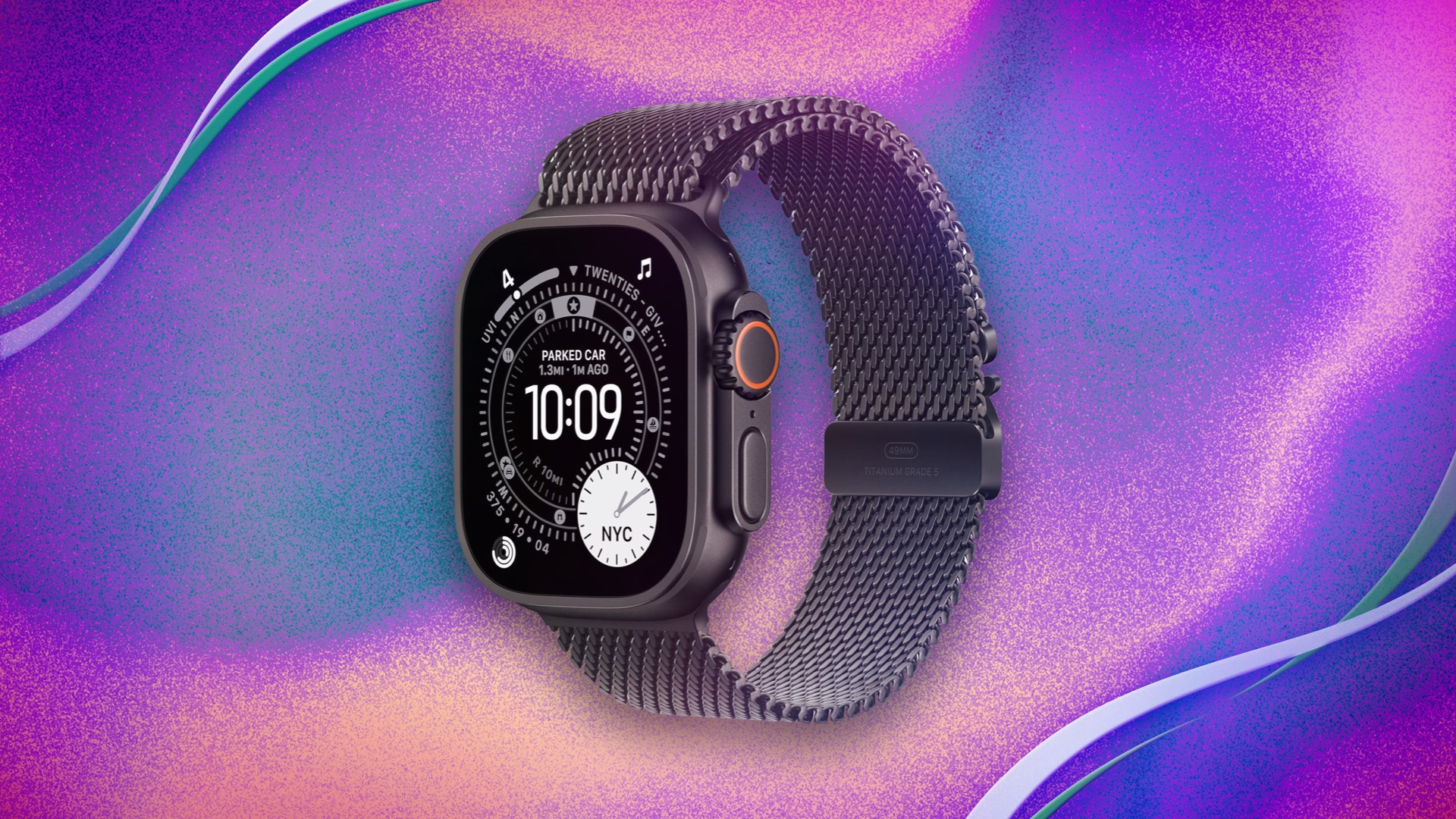 Apple Watch Ultra 3 on a CNET Prime Day background