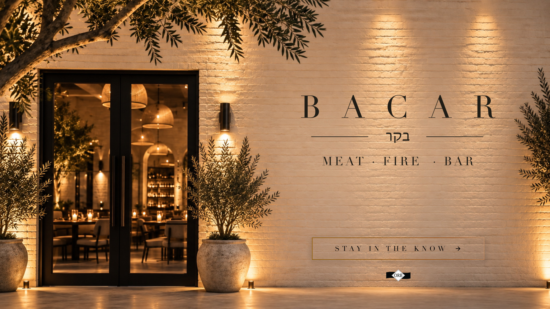 BACAR kosher Mediterranean grill - Meat, Fire, Bar - Dania Beach, Florida