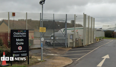 Oakham Enterprise Park sign