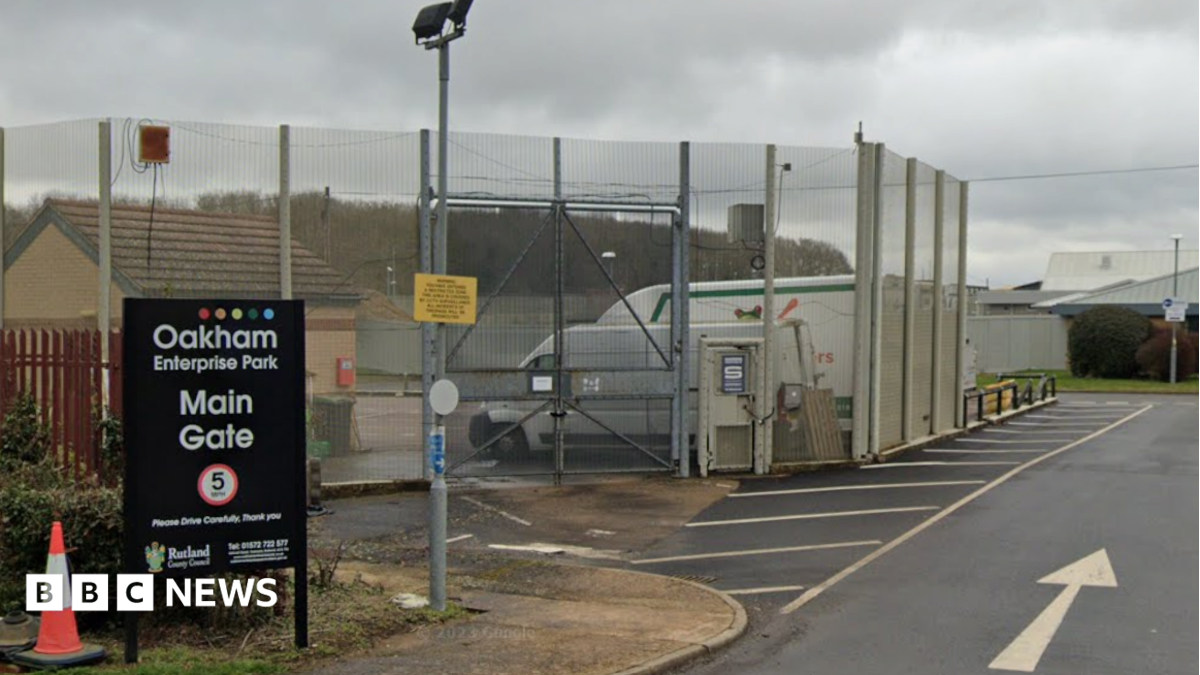 Oakham Enterprise Park sign