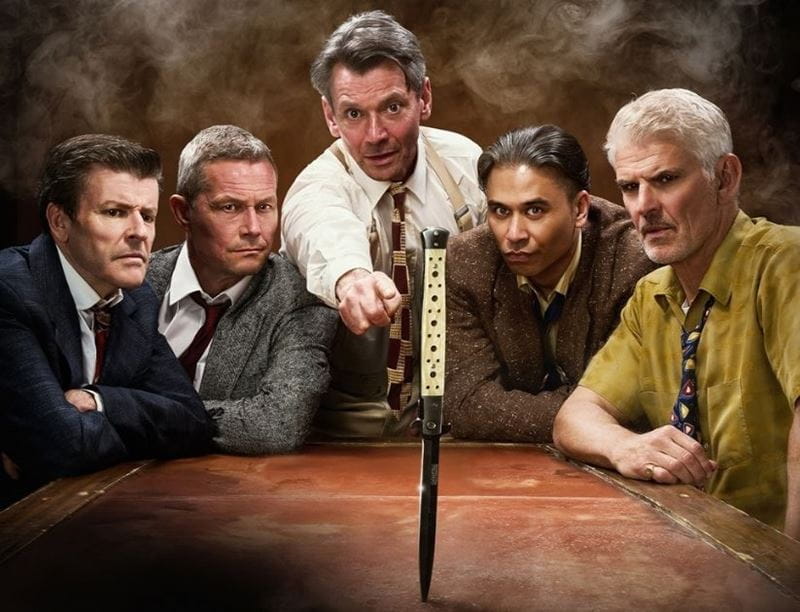 The cast of Twelve Angry Men