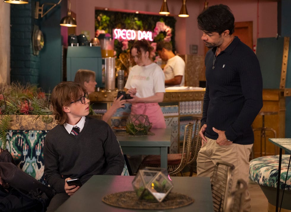 Sam Blakeman, Idris Nazir, Coronation Street sam blakeman, idris nazir, coronation street