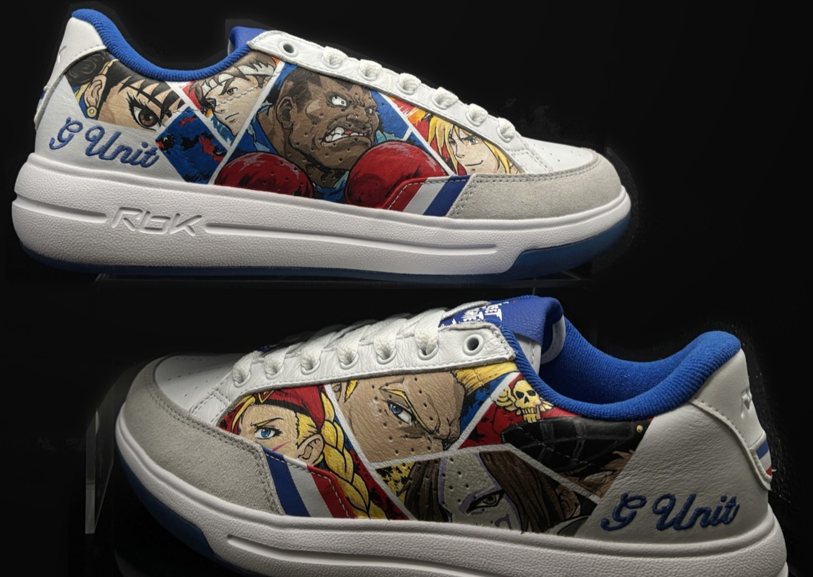Reebok G-Unit G6 Street Fighter Customs
