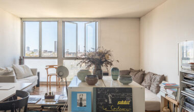 charlotte perriand's built-in interiors survive inside 1960 paris tower