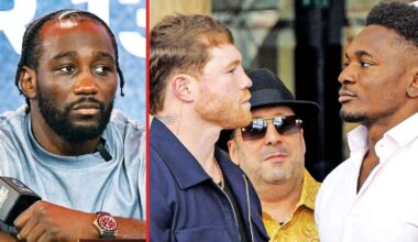 Terence Crawford sums up Christian Mbilli’s chances of beating Canelo Alvarez