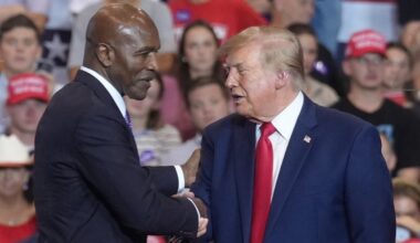 Trump praises supporter who punched heckler at rally and compares him to Evander Holyfield: ‘That was great’