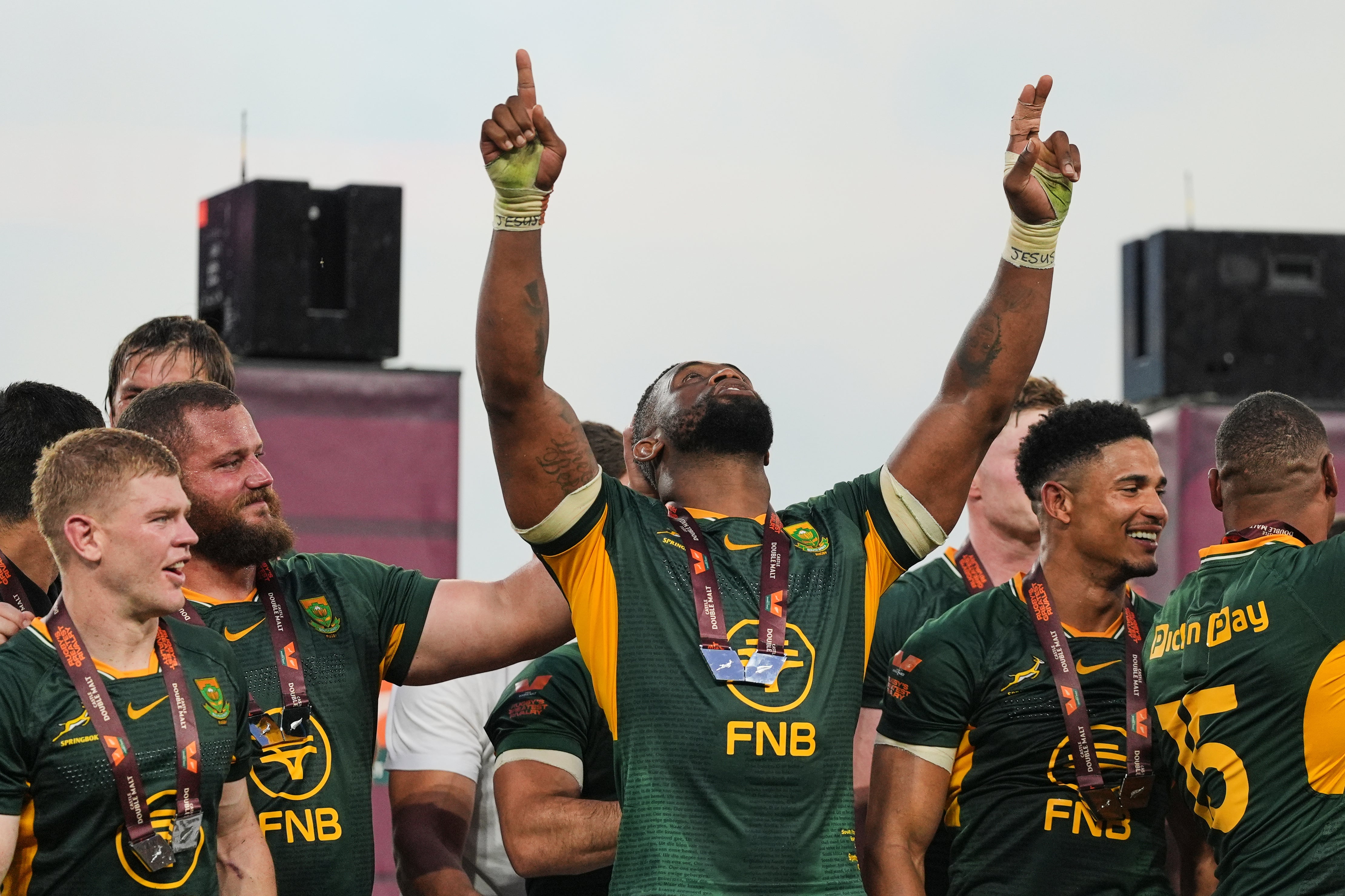 South Africa conquered New Zealand in the Rugby’s Greatest Rivalry series