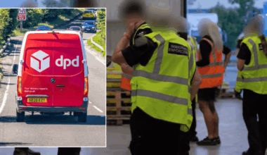 Migrant crisis: Eighteen illegal delivery workers arrested after immigration raid at DPD depot