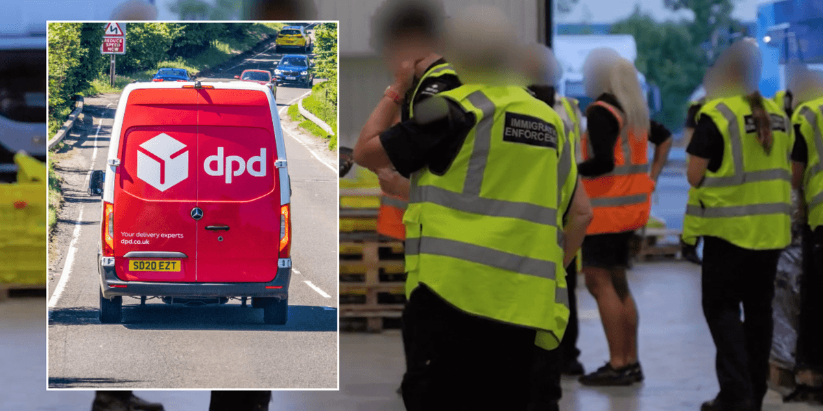 Migrant crisis: Eighteen illegal delivery workers arrested after immigration raid at DPD depot