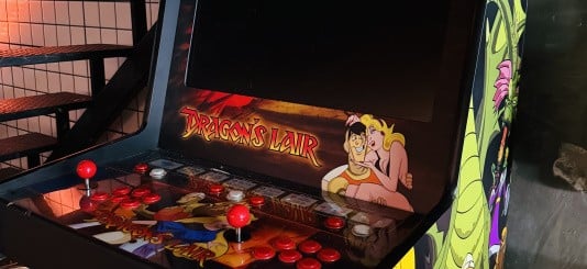 Dragon's Lair arcade machine