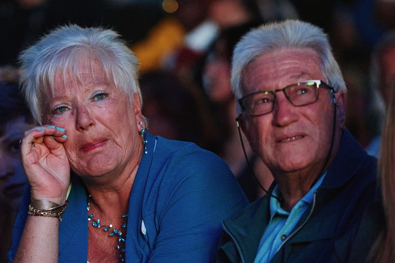 Ricky Hatton's parents Carol and Ray Hatton