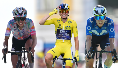 Kasia Niewiadoma-Phinney, overall winner Demi Vollering, and Marlen Reusser were the top three riders from the 2026 Tour de France Femmes and are the top contenders for the 2027 Tour