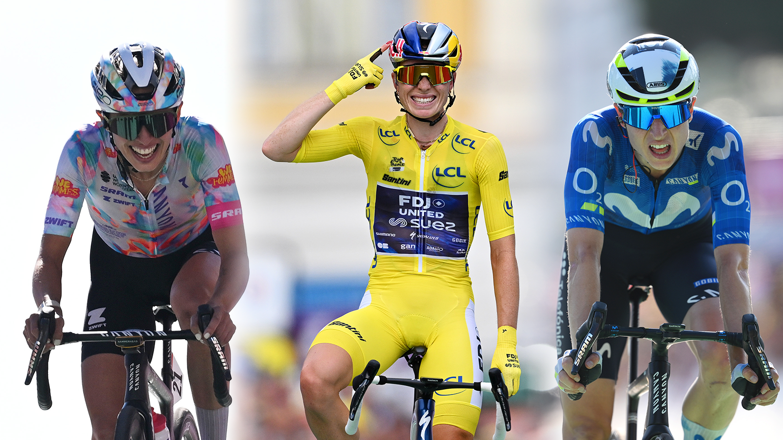 Kasia Niewiadoma-Phinney, overall winner Demi Vollering, and Marlen Reusser were the top three riders from the 2026 Tour de France Femmes and are the top contenders for the 2027 Tour